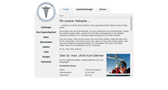Desktop Screenshot of doc-dehmer.cmsys.info